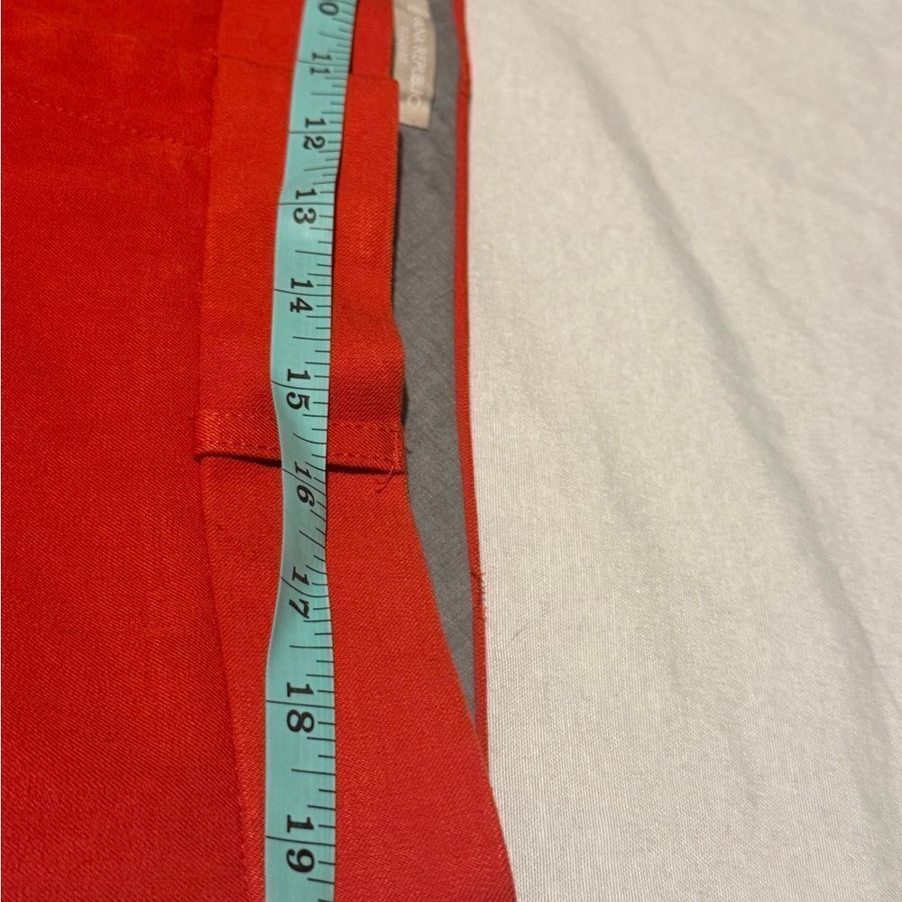 BANANA REPUBLIC WOMEN size 14 Orange Sloan Fit Business Casual Capsule Wardrobe - Picture 7 of 8